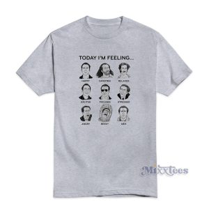 Today I'm Feeling Nicolas Cage T Shirt For Unisex 1