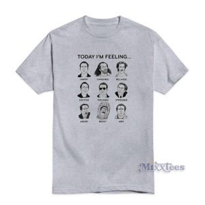 Today I'm Feeling Nicolas Cage T Shirt For Unisex 2