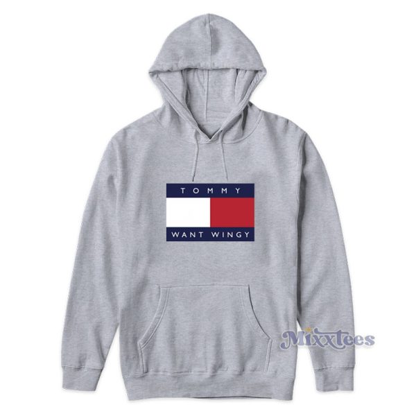 Tommy Want Wingy Hoodie For Unisex