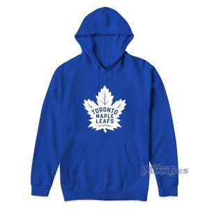 Toronto Maple Leafs Hockey Logo Hoodie for Unisex