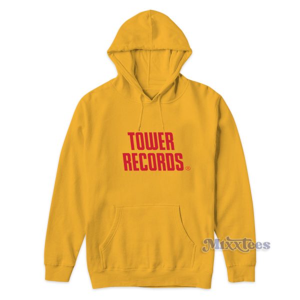 Tower Records Logo Hoodie for Unisex