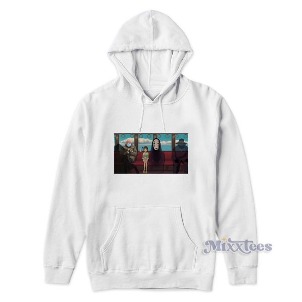 Trains In Anime Bernie Funny Hoodie for Unisex