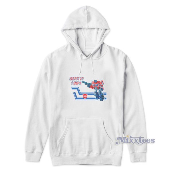 Transformers Optimus Prime Born In 1984 Hoodie