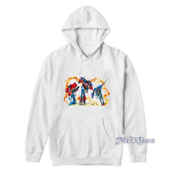 Trio Optimus Prime Hoodie For Unisex