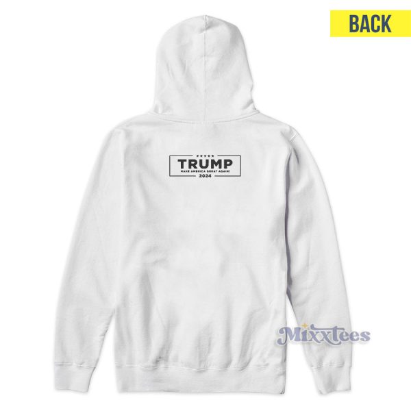 Trump Sells Not Guilty Hoodie