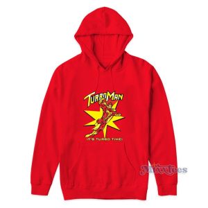 Turbo Man Its Turbo Time Hoodie For Unisex 2