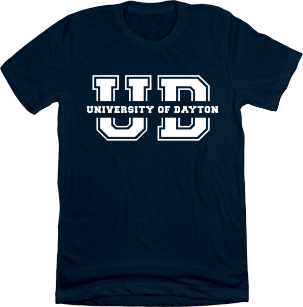 UD – University of Dayton Varsity Block