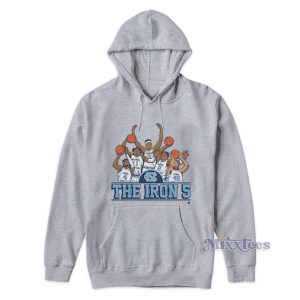 UNC Basketball Iron Five Hoodie 1