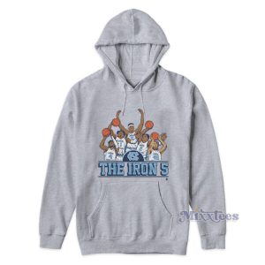UNC Basketball Iron Five Hoodie 2