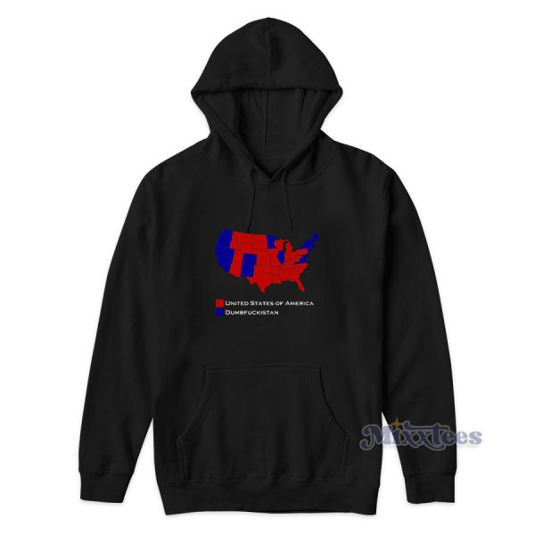 United States Of America Dumb Fuckistan Hoodie