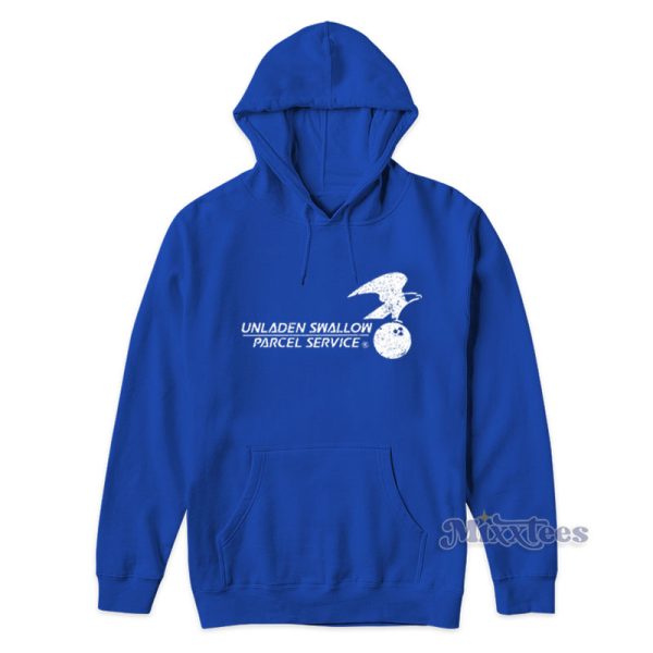 Unladen Swallow Parcel Service Hoodie For Unisex