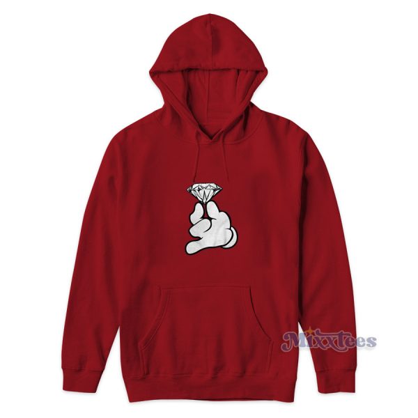 VVS Diamonds Mickey Ring Princess Hoodie for Unisex