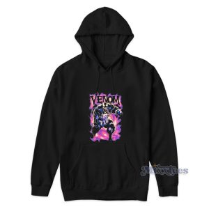 Venom Marvel Purple Smoke Hoodie 1
