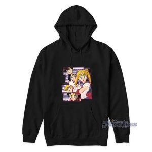 Vintage 1999 Sailor Moon Hoodie For Unisex 1