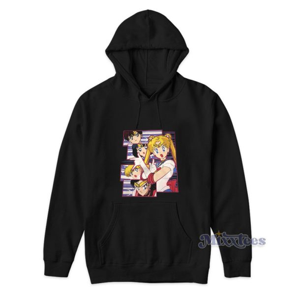 Vintage 1999 Sailor Moon Hoodie For Unisex