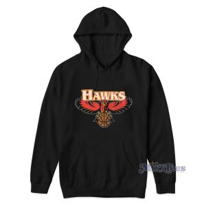 Vintage Atlanta Hawks Hoodie for Unisex 1