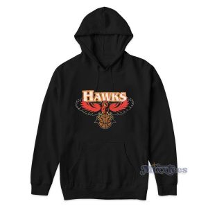 Vintage Atlanta Hawks Hoodie for Unisex 2