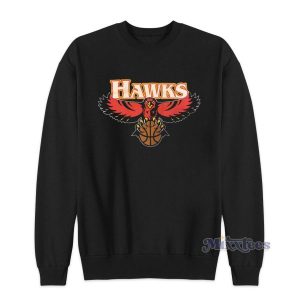 Vintage Atlanta Hawks Sweatshirt for Unisex 2