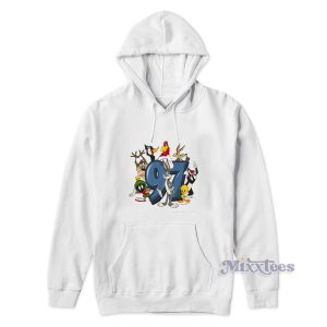 Vintage Looney Tunes Six Flags Hoodie for Unisex