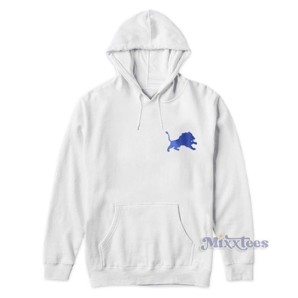 Vintage Majestic Detroit Lions Hoodie