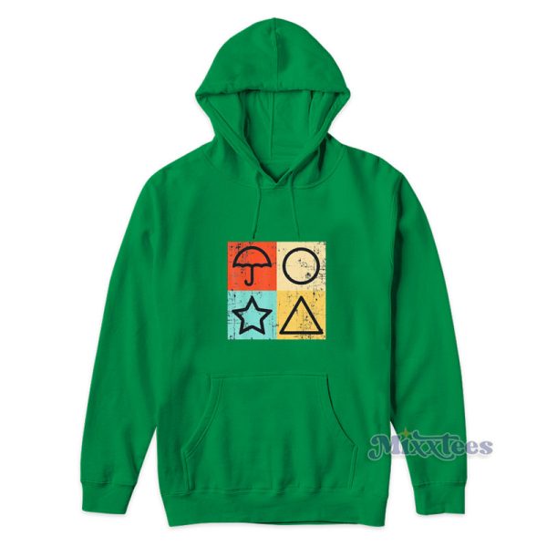 Vintage Ojingeo Geim Squid Game Hoodie For Unisex