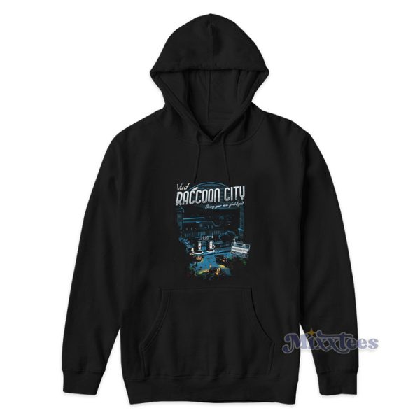 Visit Raccoon City Bring Your Own Flashlight Hoodie For Unisex