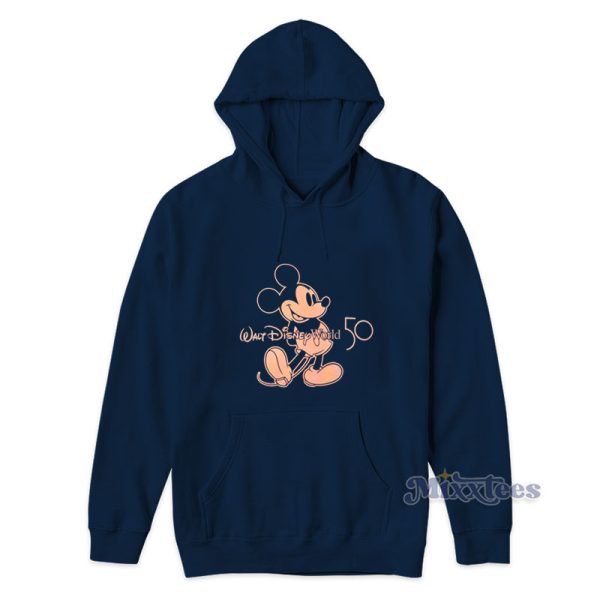 Walt Disney World 50th Anniversary Hoodie For Unisex