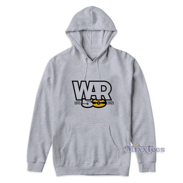 War Launches A 50th Anniversary Celebration Hoodie