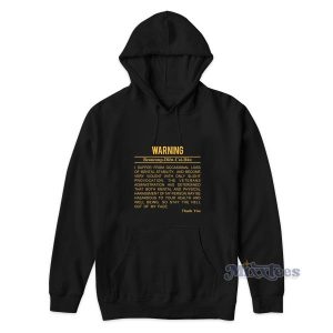 Warning Beau coup Dien Cai Dau Hoodie for Unisex 3