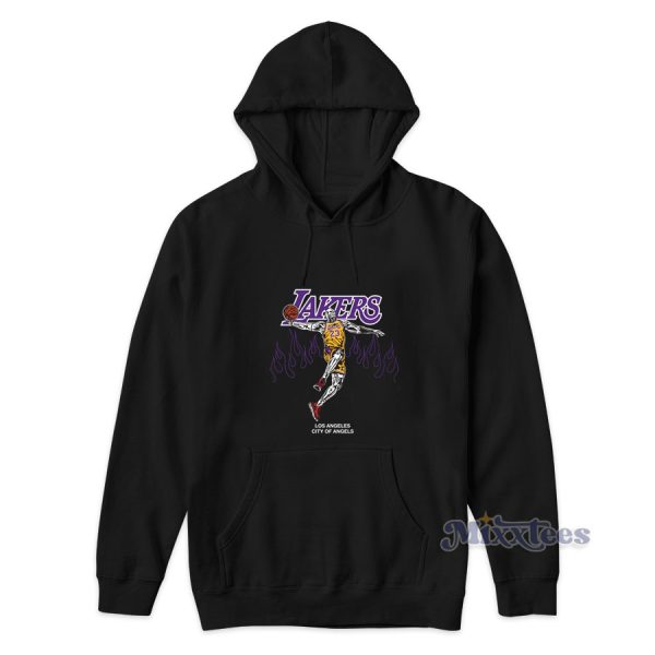 Warren Lotas LeBron James Alt Lakers Hoodie