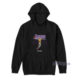 Warren Lotas LeBron James Alt Lakers Hoodie 2