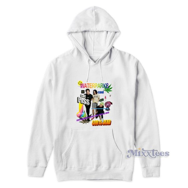 Waterparks Cat Piss God Is Dead Hoodie