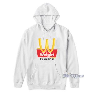 Weight Im Gaining' It Est 1990 Hoodie 2