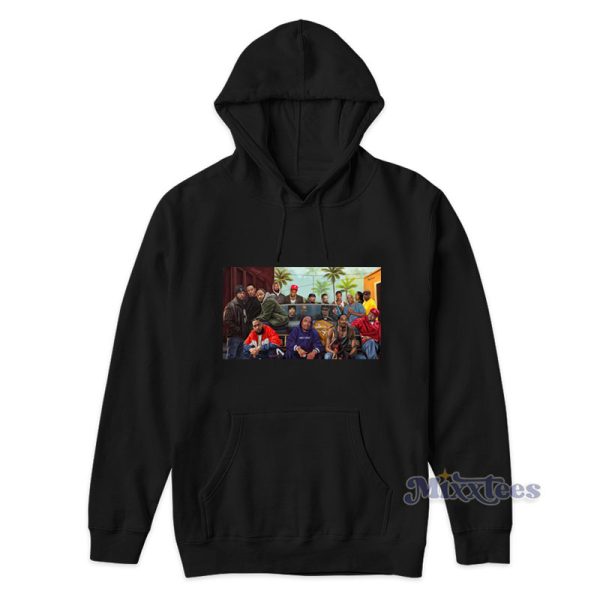 West Coast Legends Hip Hop Hoodie