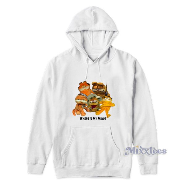 Where Is My Mind Garfield Hoodie