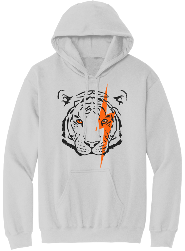 White Tiger Lightning Bolt