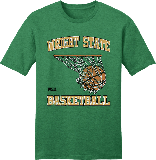 Wright State Basketball Swoosh