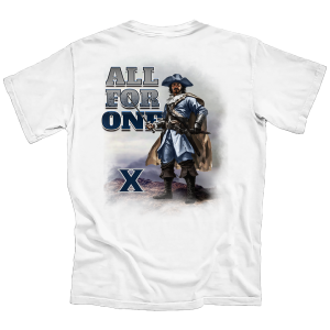 Xavier University All for One Painted Musketeer 5