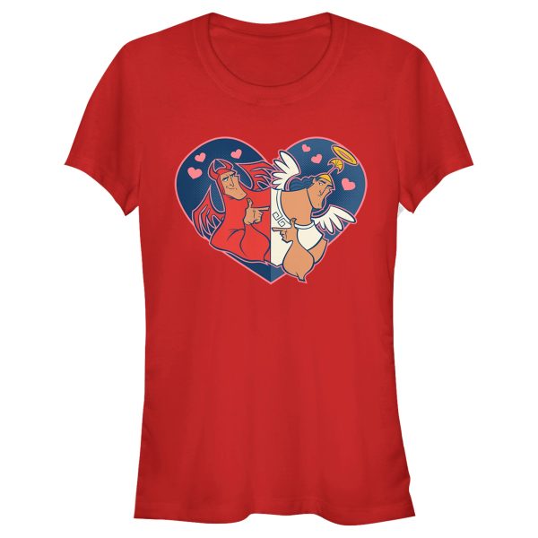 Junior’s The Emperor’s New Groove Angel and Devil Kronk T-Shirt