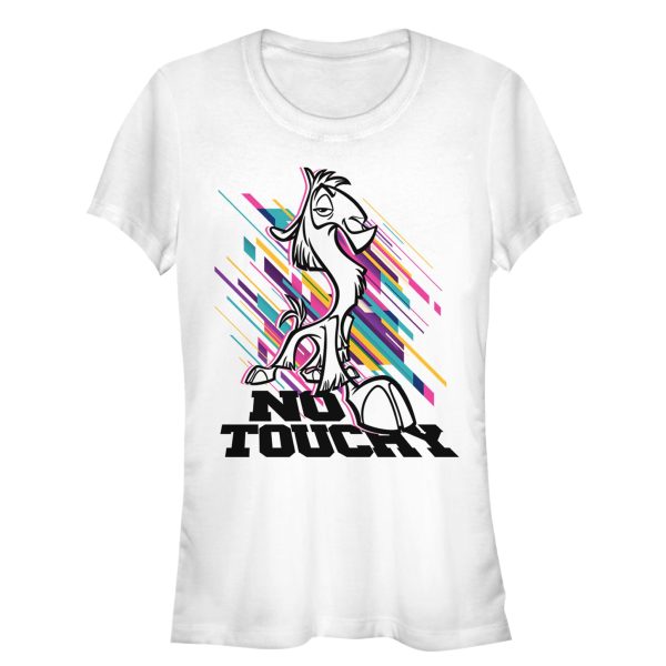 Junior’s The Emperor’s New Groove No Touchy Streaks T-Shirt