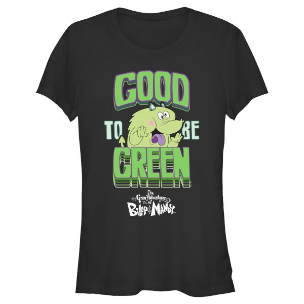 Junior’s The Grim Adventures of Billy & Mandy Good to Be Green T-Shirt