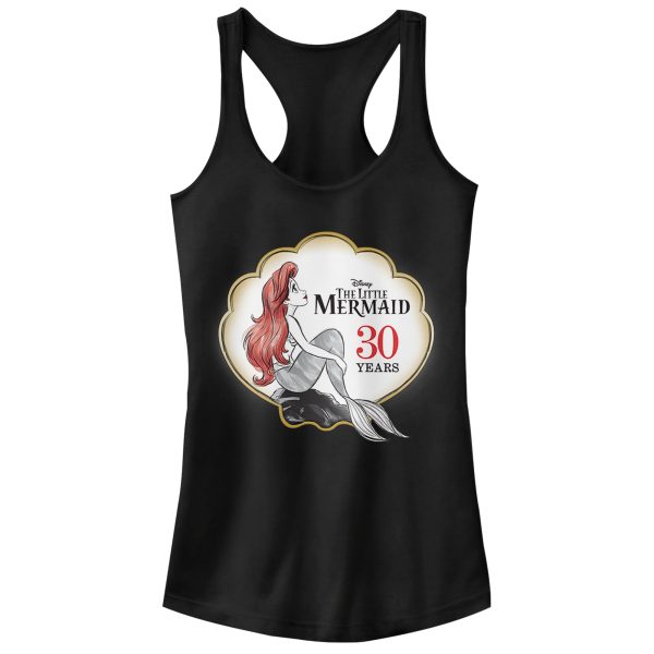 Junior’s The Little Mermaid 30th Anniversary Racerback Tank Top