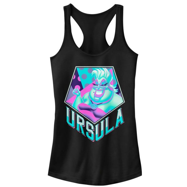 Junior’s The Little Mermaid 90’s Ursula Racerback Tank Top