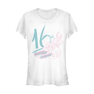 Junior’s The Little Mermaid Ariel 16th Birthday T-Shirt