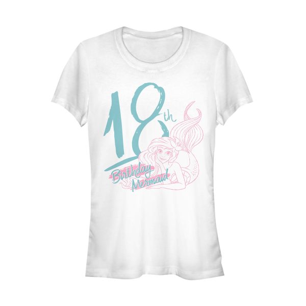 Junior’s The Little Mermaid Ariel 18th Birthday T-Shirt