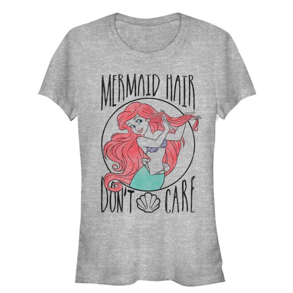 Junior’s The Little Mermaid Ariel Hair Don’t Care T-Shirt