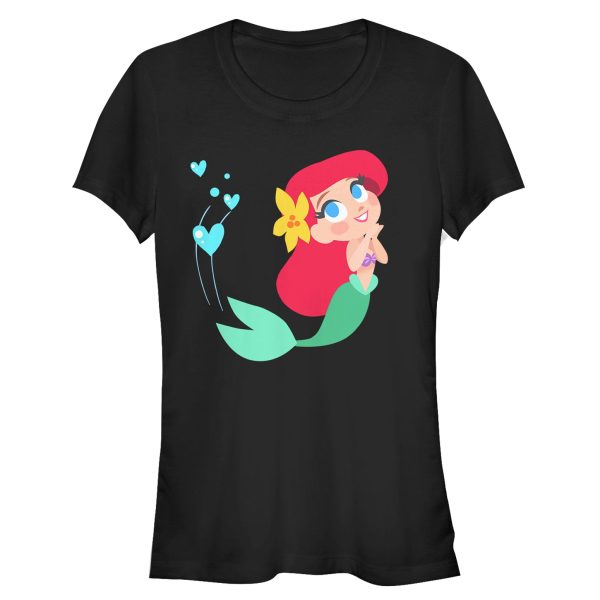 Junior’s The Little Mermaid Ariel Love T-Shirt