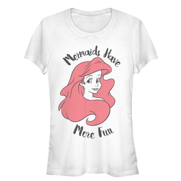 Junior’s The Little Mermaid Ariel Mermaids Have Fun T-Shirt