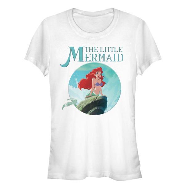 Junior’s The Little Mermaid Ariel Wave T-Shirt