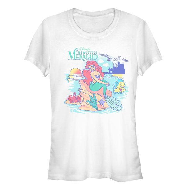 Junior’s The Little Mermaid Classic Poster T-Shirt